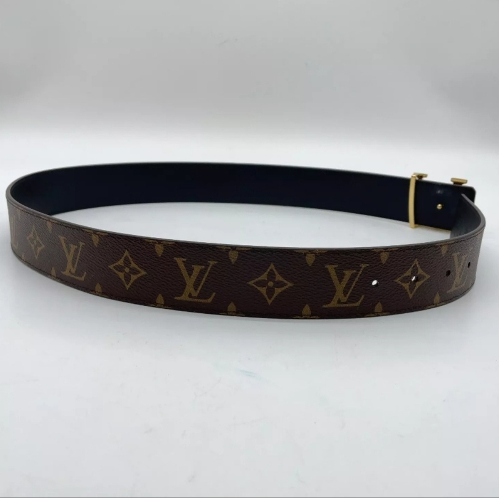 $600 Retail Auth Louis Vuitton Monogram Belt.80/32 AC5212 M0566 Made in Spain - Picture 8 of 16